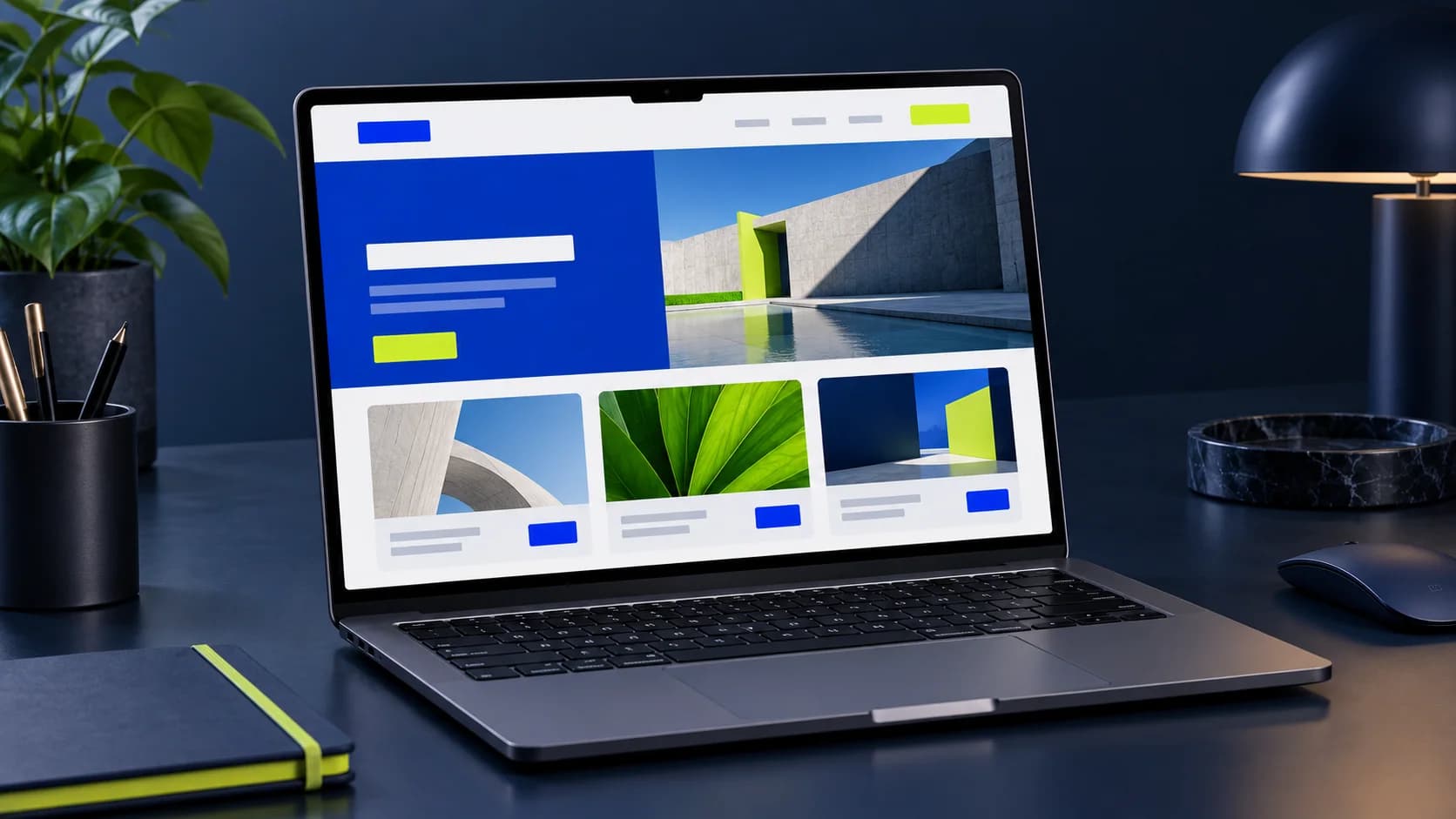 Pratinjau Proyek website
